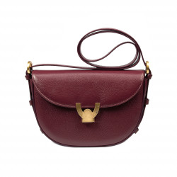 Damen-Umhängetasche 035g burgundy