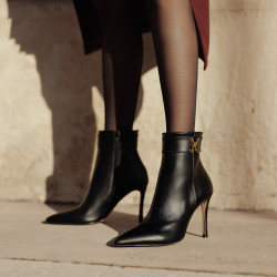 Damen Stiefeletten mit Absatz 1400 schwarz lifestyle