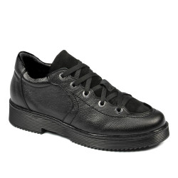 Damen Freizeitschuhe 6026 schwarz kombiniert
