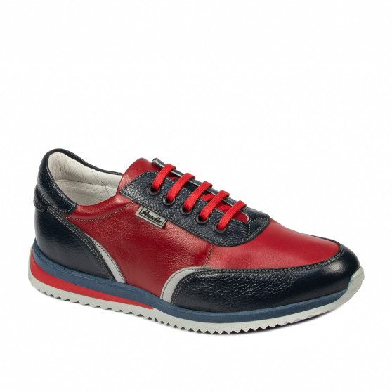 Jugendsportschuhe 374 indigo+rot Jugendsportschuhe 374 indigo+rot