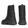 Damenstiefeletten 3366 Tuxon Schwarz
