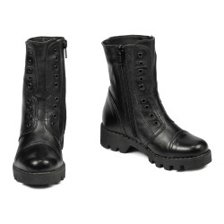 Kleine Kindergummistiefel 39c schwarz