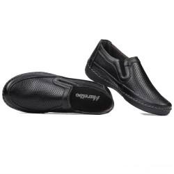 Damen Mokassins 6000 Schwarz
