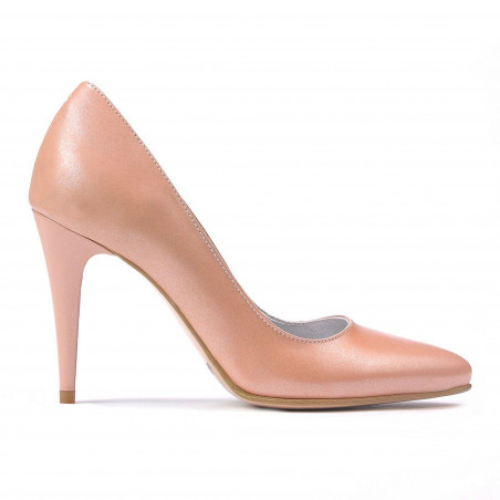Elegante Damenschuhe 1246 Puderperlmutt