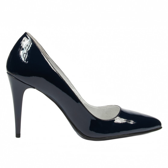 Elegante Damenschuhe 1246 Lack Indigo Elegante Damenschuhe 1246 Lack Indigo