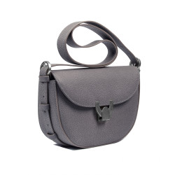 Damen Umhängetasche 035g 01 grau