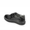Kleinkinderschuhe 16-2c schwarz+grau