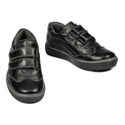 Kleinkinderschuhe 16-2c Schwarz