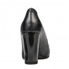 Elegante Damenschuhe 1261 Anthrazit Perlmutt
