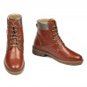 Damenstiefel 3316 braun kombiniert