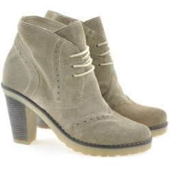 Damenstiefel 3230 Sand Velours