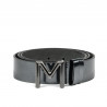 Damen Gürtel 17-1m Lack Anthrazit