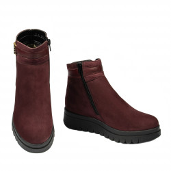 Damenstiefeletten 3342 Bufo Bordeaux