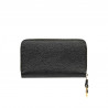 Damenportemonnaie 204g schwarz Kaviar