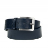 Herren-Gürtel 34b blau safiano