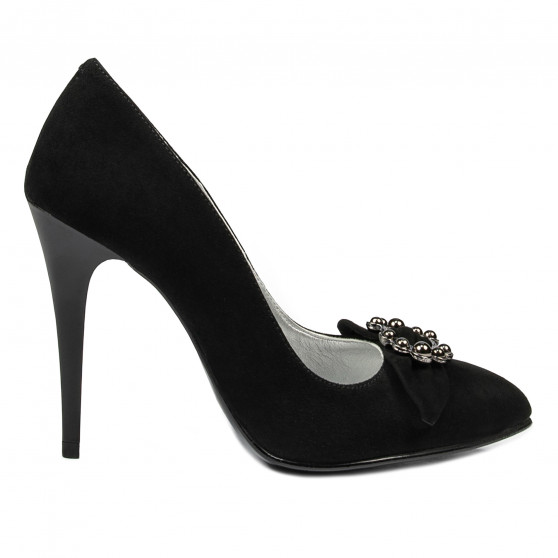 Elegante Damenschuhe 1279 schwarz Antilope Elegante Damenschuhe 1279 schwarz Antilope