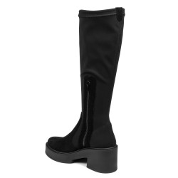 Damenschuhe 3404 schwarze Bufo kombiniert