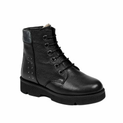 Kinderstiefel 3014-1 schwarz