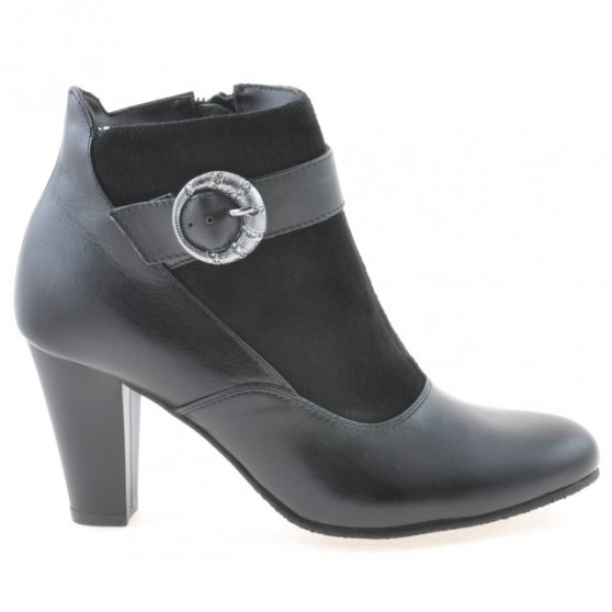 Damenstiefel 1123 schwarz kombiniert Damenstiefel 1123 schwarz kombiniert