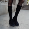 Damenschuhe 3404 schwarze Bufo kombiniert lifestyle