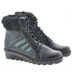 Damenstiefeletten 3226 schwarz