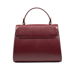 Damenschultertasche 033g burgundy