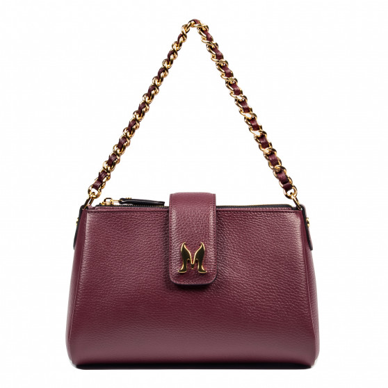 Damentasche Schultertasche 003g burgundy Damentasche Schultertasche 003g burgundy