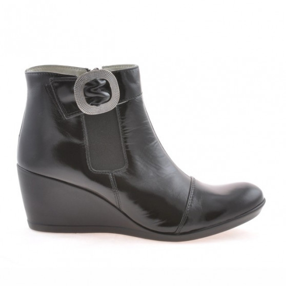 Damen Stiefeletten 238 schwarzer Lack Damen Stiefeletten 238 schwarzer Lack
