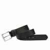 Herrengürtel 34bc schwarz Kaviar