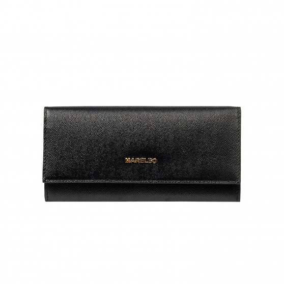 Damenportemonnaie 207g schwarz Kaviar