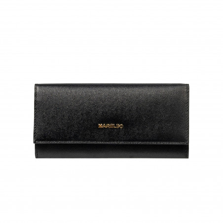 Damenportemonnaie 207g schwarz Kaviar