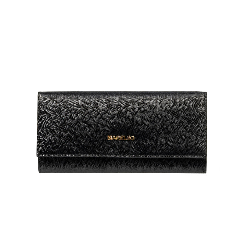 Damenportemonnaie 207g schwarz Kaviar