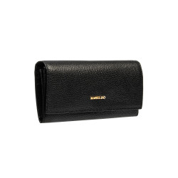 Damen Geldbörse 207g schwarz Kaviar M