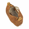 Damentasche Handtasche 038g Wildleder Braun