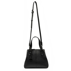 Damentasche Schultertasche 004g 02 schwarz