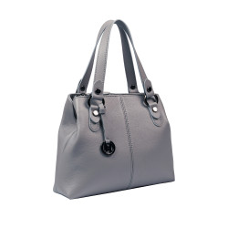 Damentasche Schultertasche 004g 02 grau