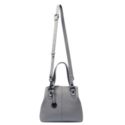 Damentasche Schultertasche 004g 02 grau