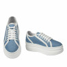 Damen-Sportschuhe 6089 jeansblau kombiniert