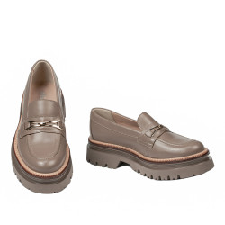 Damen Freizeit Schuhe 6086 Cappuccino