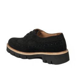 Damen-Casual-Schuhe 6085 Bufo Schwarz