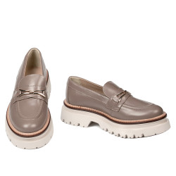 Damen Casual Schuhe 6086-1 Cappuccino