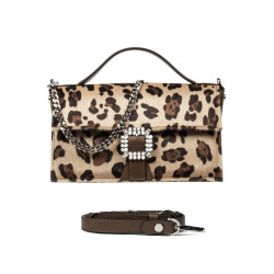 Damentasche Handtasche 039g 01 Cavallino Leopard