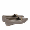 Damen-Ballerinas 1327 Sandfarbe