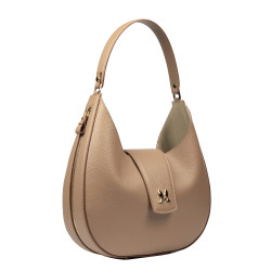 Damentasche Schultertasche 036g Cappuccino