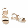 Damensandalen 5112 cremefarben