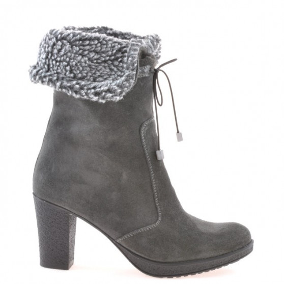 Damenstiefel 3266 anthrazit Velours Damenstiefel 3266 anthrazit Velours