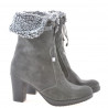 Damenstiefel 3266 anthrazit Velours