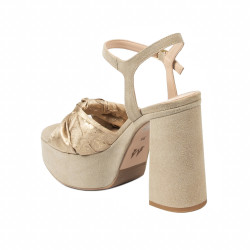 Damen Sandalen 1310 Sand Velour