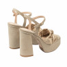 Damen Sandalen 1310 Sand Velour