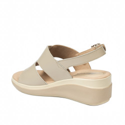 Damensandalen 5116 Sandfarbe